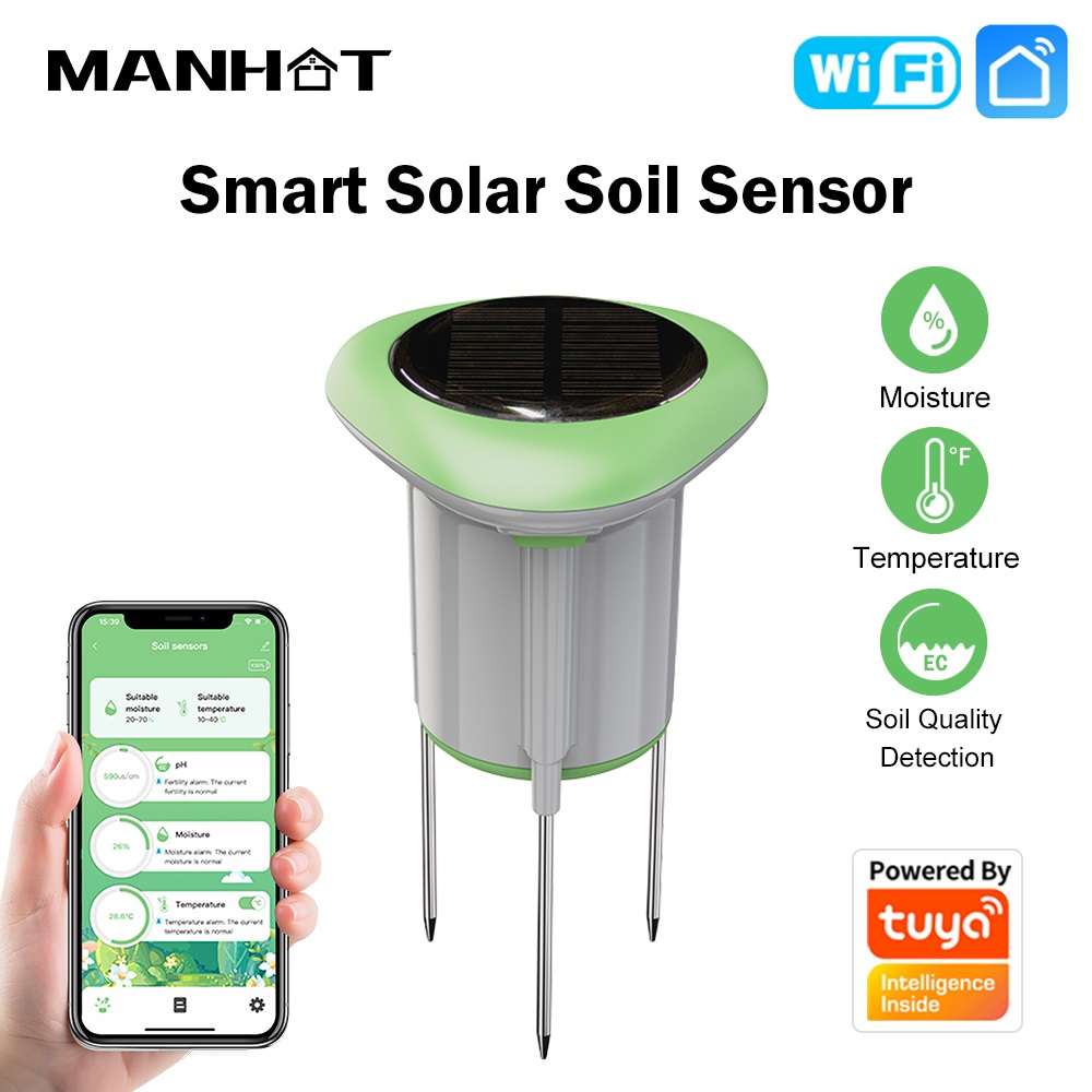 Smart Soil Sensor - Sensor de Suelo Solar Inteligente WiFi