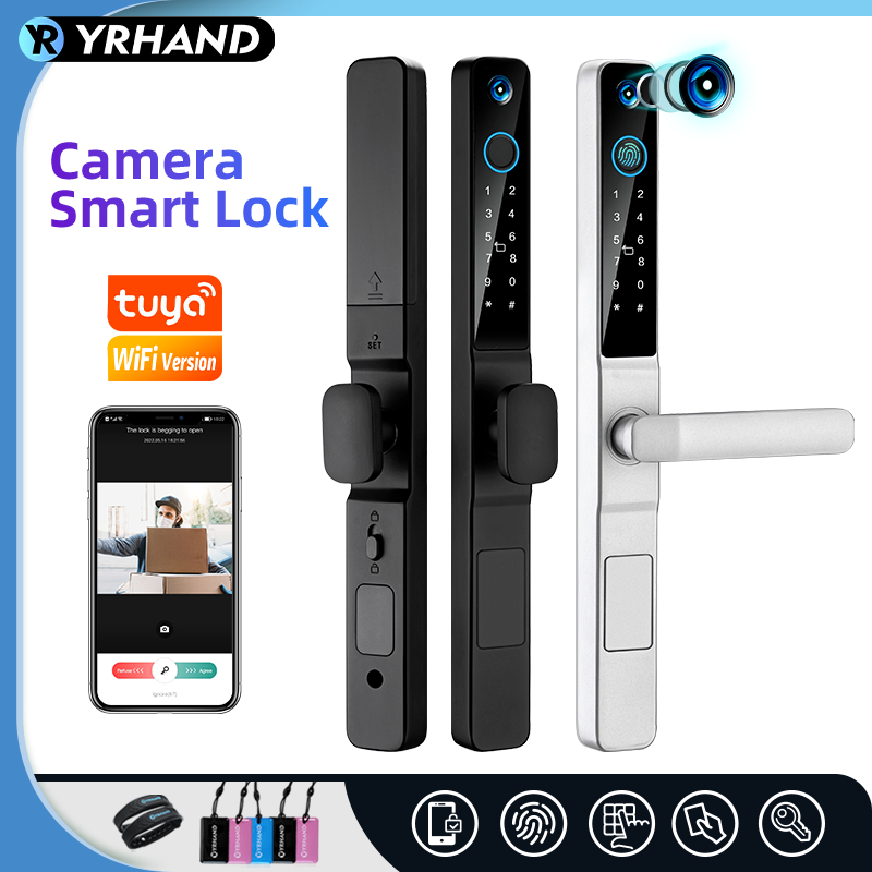 Smart Garden Gate Lock - YRHAND IP66 ojo de gato sin