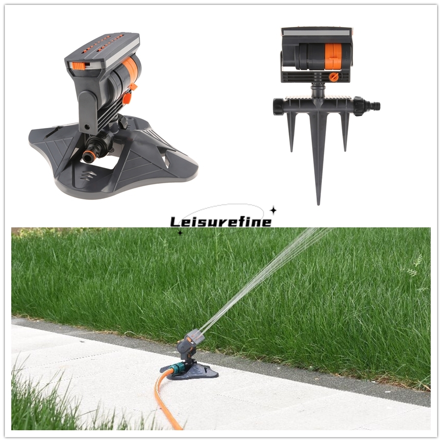 Smart Garden Monitor - Aspersor de Jardín Automático Giratorio con
