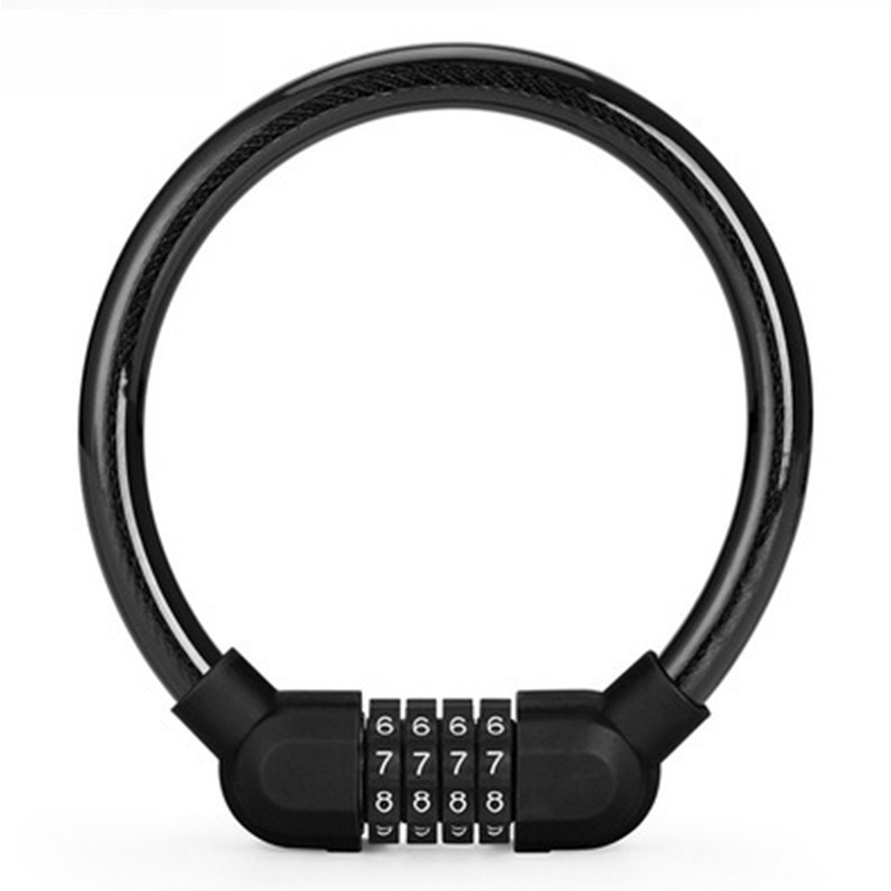 Smart Garden Gate Lock - Candado de Anillo Portátil para Bicicleta