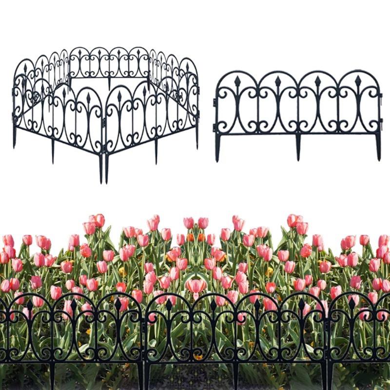 Smart Garden Fence - Valla Decorativa para Jardín, Resistente a