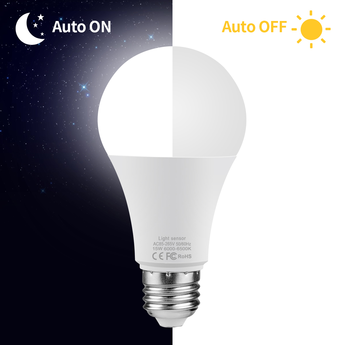 Smart Garden Festoon Lights - AC110V/220V luz nocturna diurna encendido y