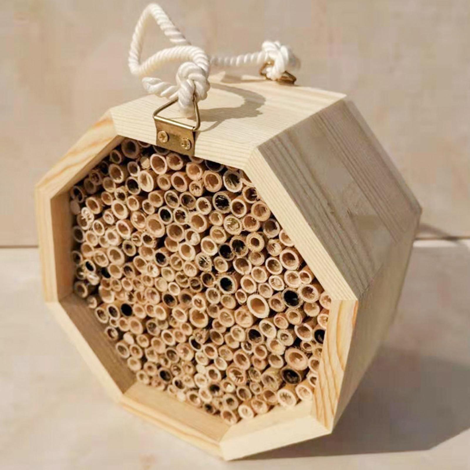 Insect Hotel Wood - Casa de madera para insectos, abejas