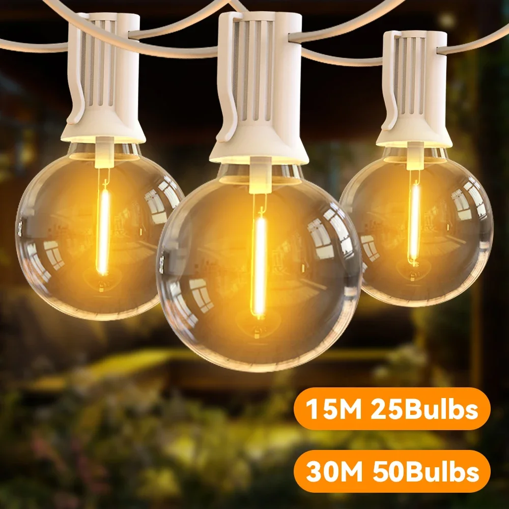 Smart Garden Furniture - Guirnalda de luces LED G40 de