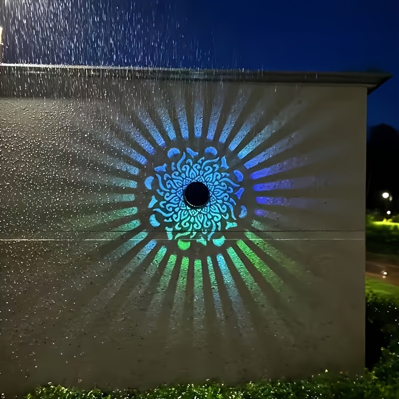 Smart Garden Light Camera - Lámpara Solar LED de Pared con