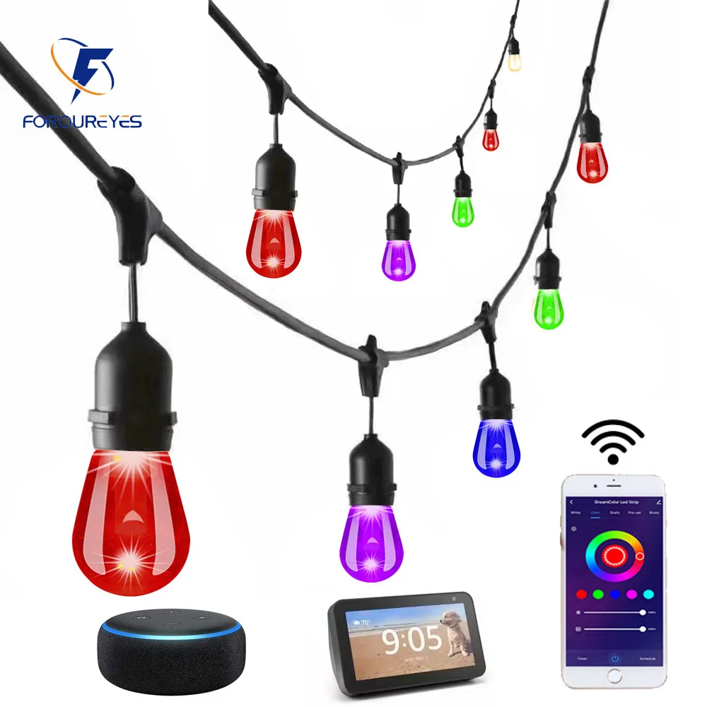 Smart Garden Festoon Lights - Guirnalda de luces LED inteligentes de