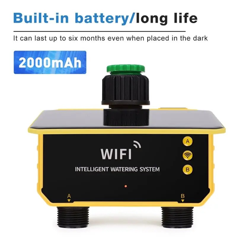 Controlador de Riego Solar WIF - Smart Garden Tap Timer reseña y precio