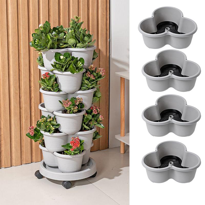 Maceta Vertical Apilable con B - Vertical Planter Tower reseña y precio