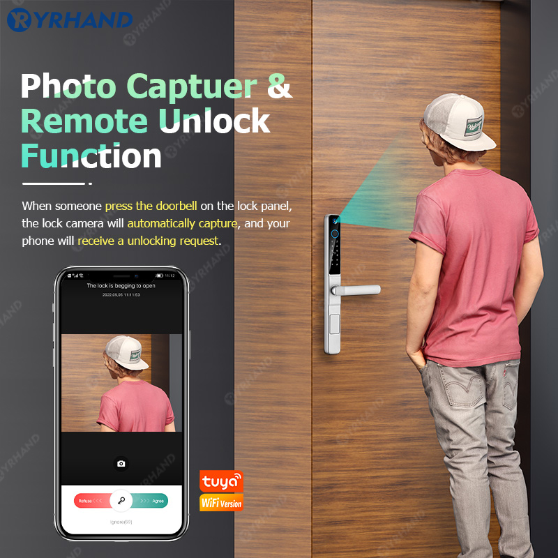 YRHAND IP66 ojo de gato sin ll - Smart Garden Gate Lock reseña y precio
