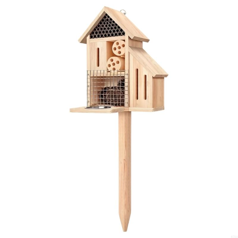 Casa insectos madera en juego, - Insect Hotel Wood reseña y precio