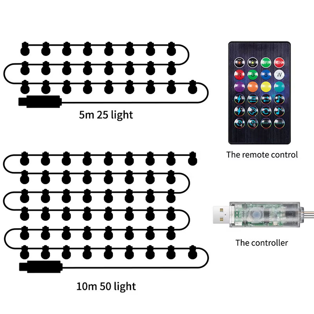 Guirnalda de Luces LED Intelig - Smart Garden Festoon Lights reseña y precio