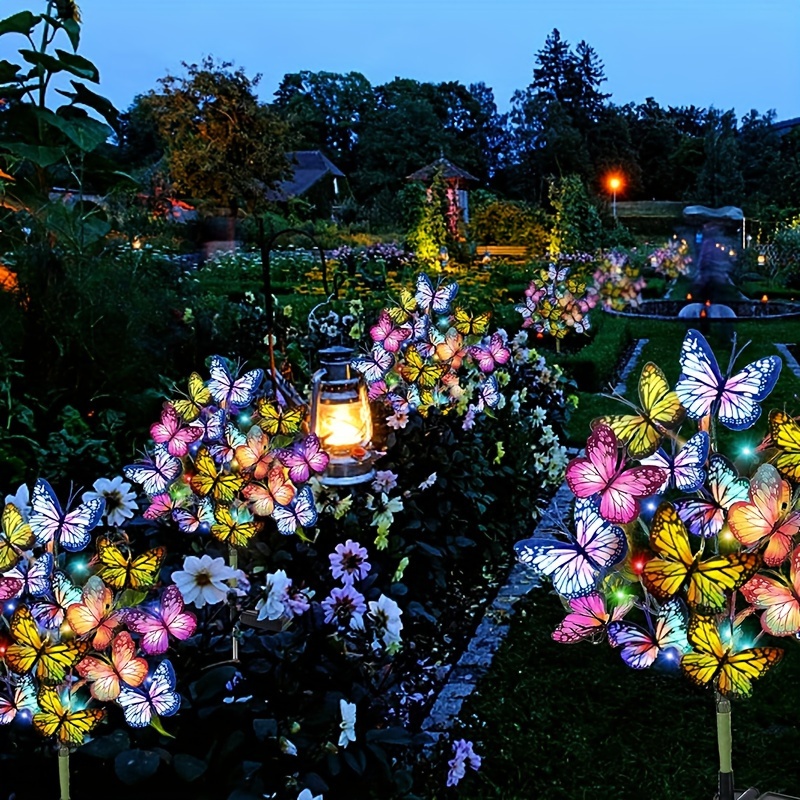 Luces LED solares de mariposa  - Smart Garden Light Camera reseña y precio