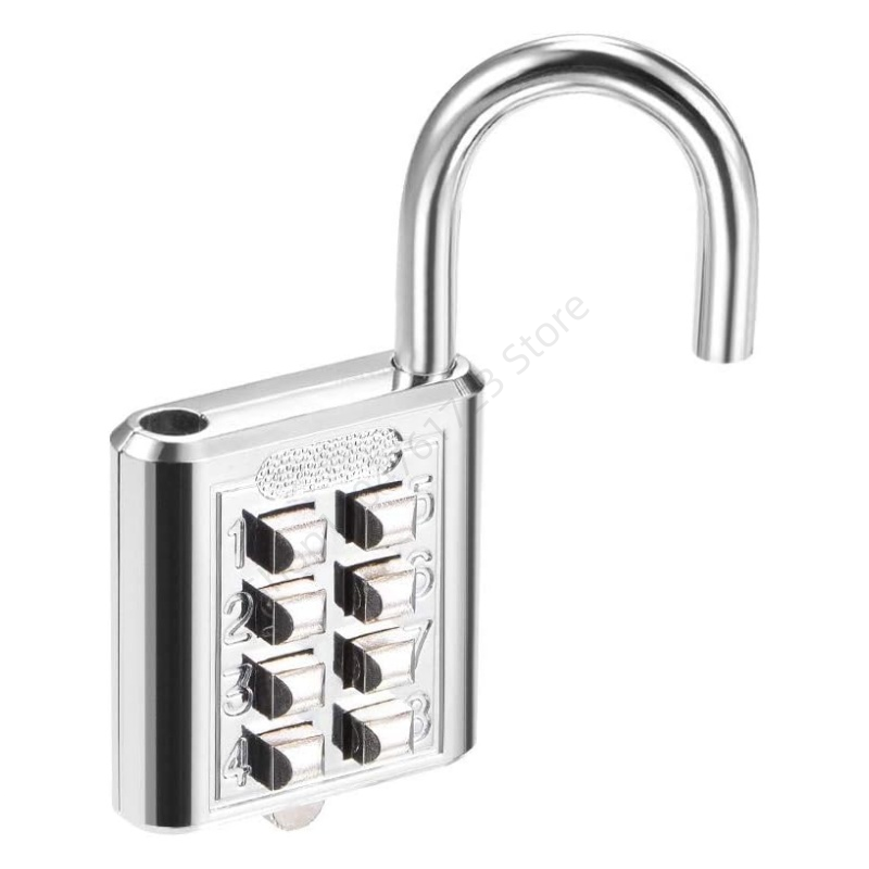 Candado de código aleatorio re - Smart Garden Gate Lock reseña y precio