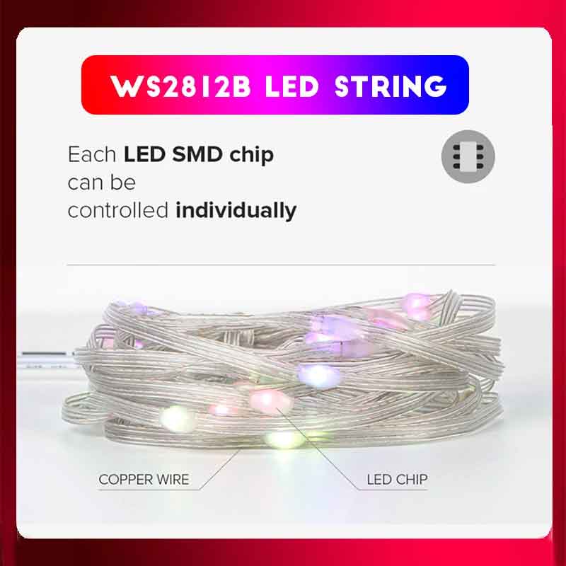 Tira de luces Led de hadas par - Smart Garden Festoon Lights reseña y precio