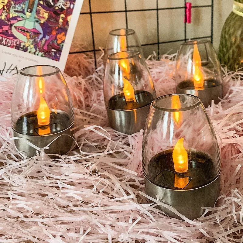 Velas sin llama alimentadas po - Smart Garden Light Camera reseña y precio