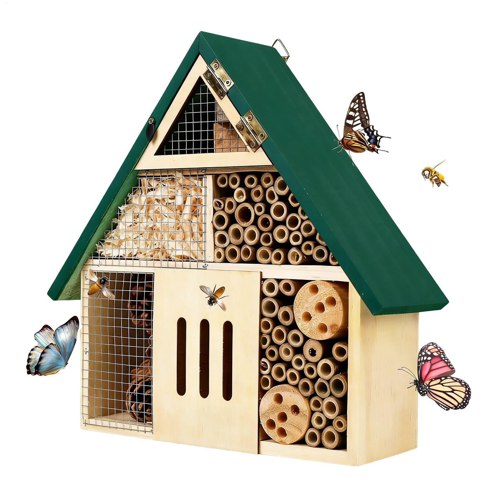 Hotel para Insectos, Casa para - Insect Hotel Wood reseña y precio