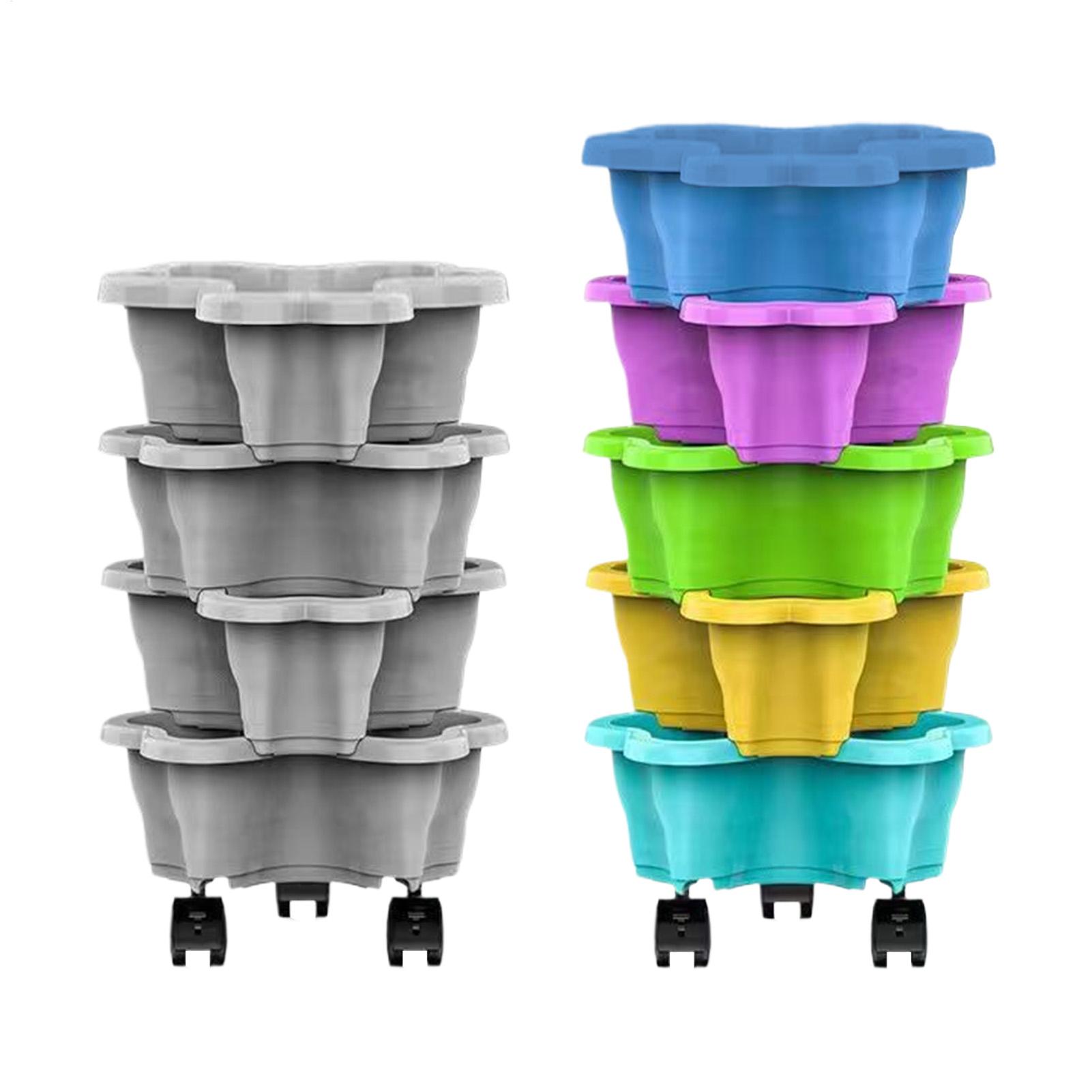 Torre de plantas apilable, mac - Vertical Planter Tower reseña y precio