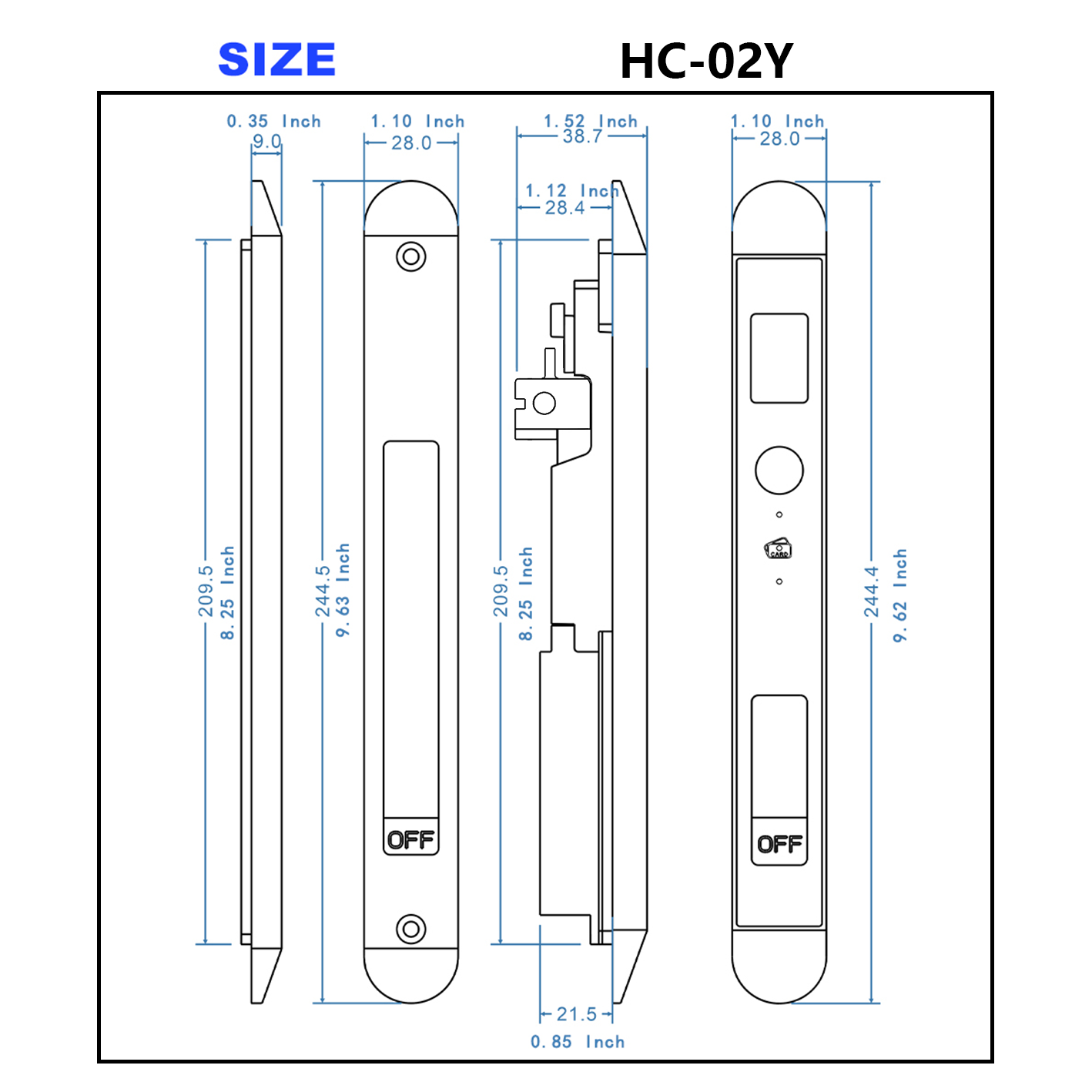Cerradura Inteligente para Pue - Smart Garden Gate Lock reseña y precio