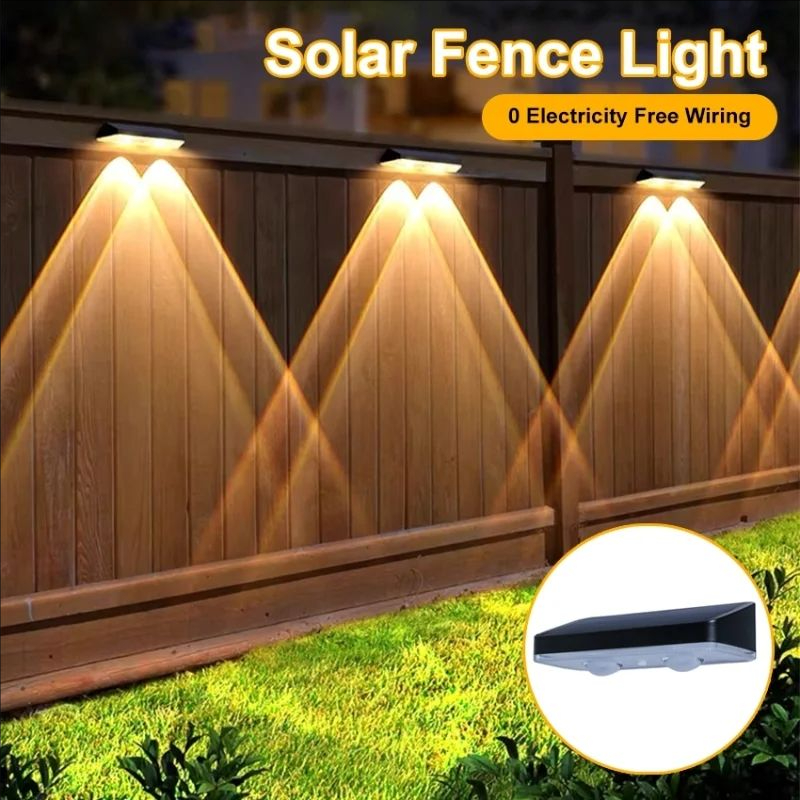 Luces Solares RGB para Cercas, - Smart Garden Fence reseña y precio