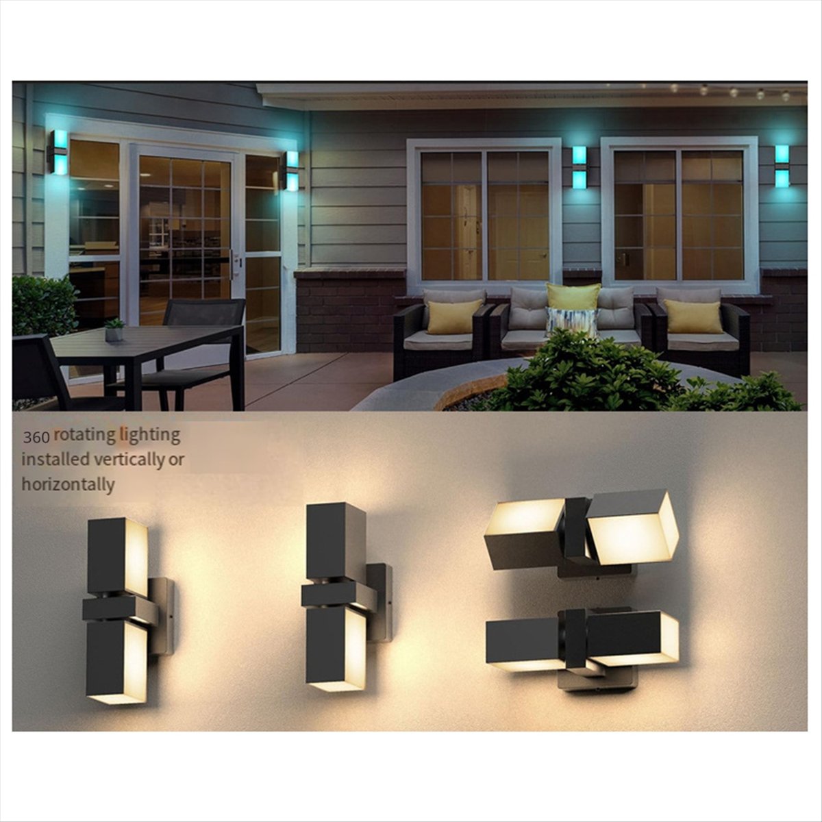 Lámpara de Pared LED AA19 de D - Smart Garden Fence reseña y precio