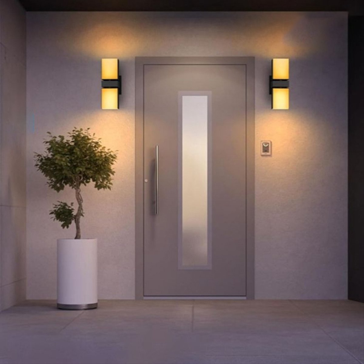 Lámpara de Pared LED AA19 de D - Smart Garden Fence reseña y precio
