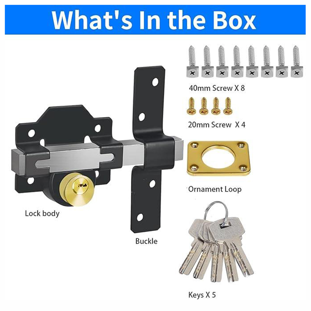 Localizacin de la puerta del g - Smart Garden Gate Lock reseña y precio