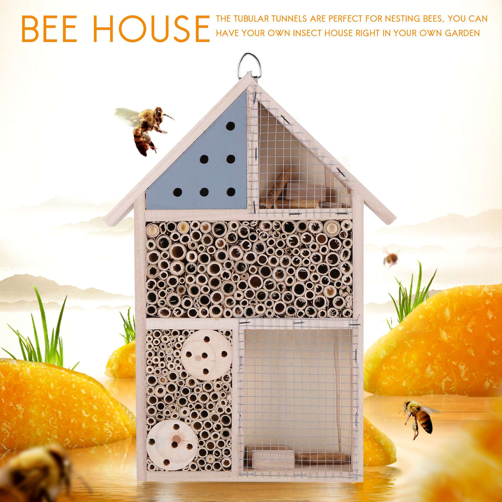 PZHI - Hotel de Madera para In - Insect Hotel Wood reseña y precio