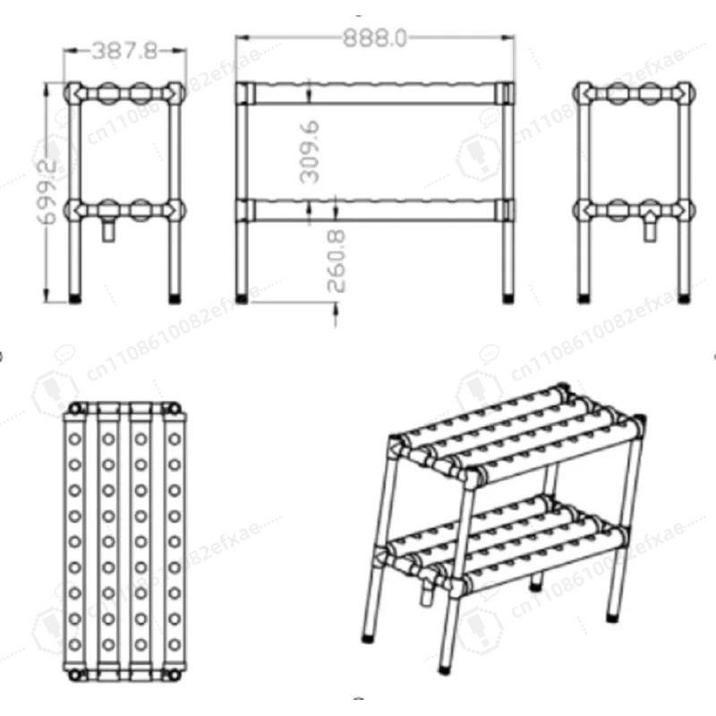 Sistema Hidropónico NFT Channe - Smart Garden Hanging Baskets reseña y precio