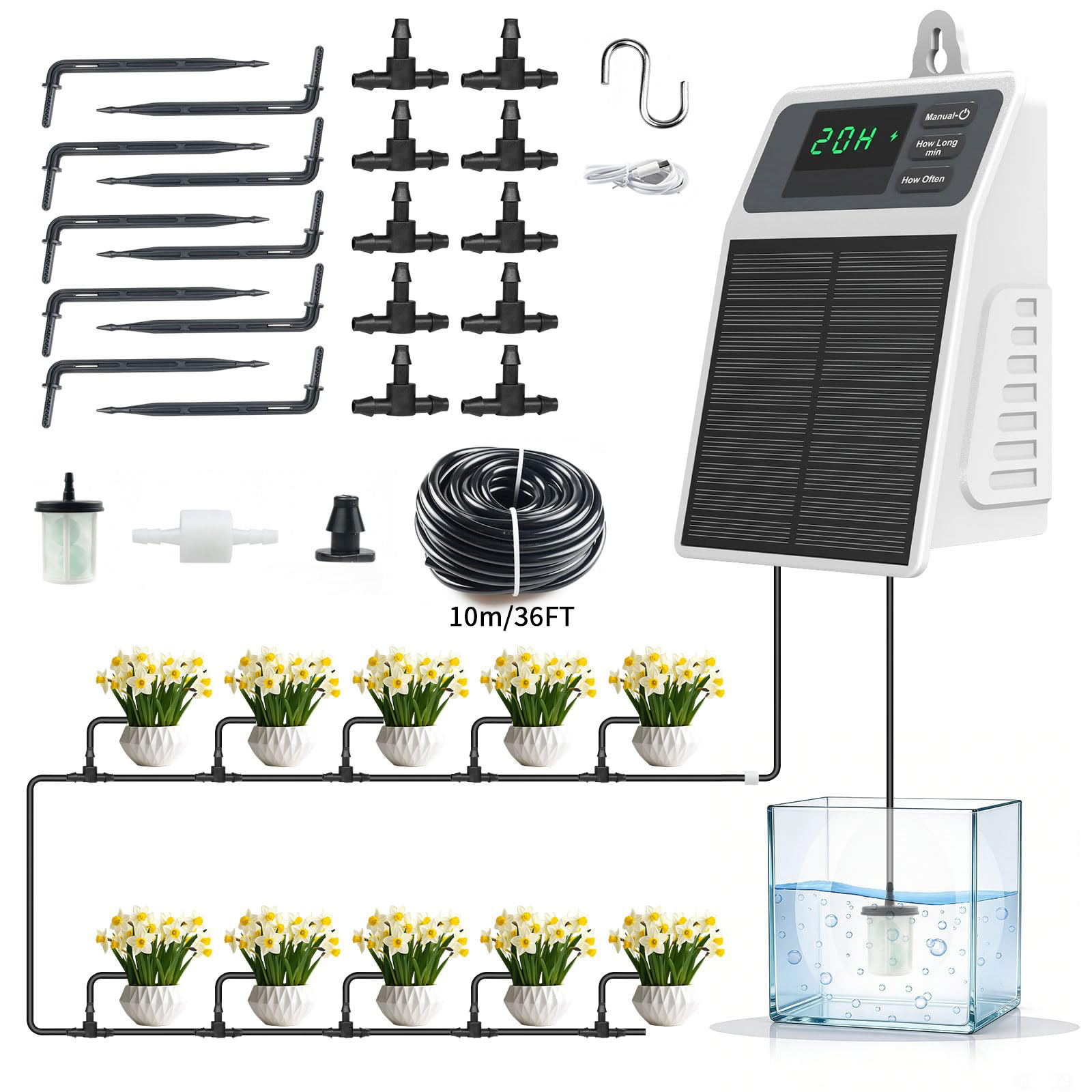 Sistema de Riego por Goteo Sol - Smart Garden Herb reseña y precio