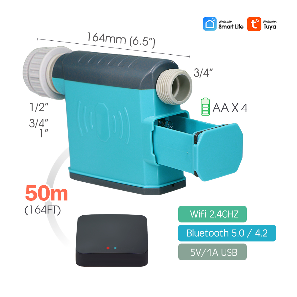Temporizador de agua WiFi/Blue - Smart Garden Tap Timer reseña y precio
