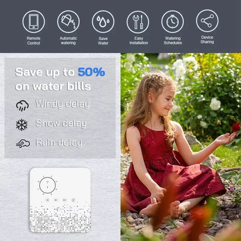 Controlador de Riego Inteligen - Smart Garden Zone reseña y precio
