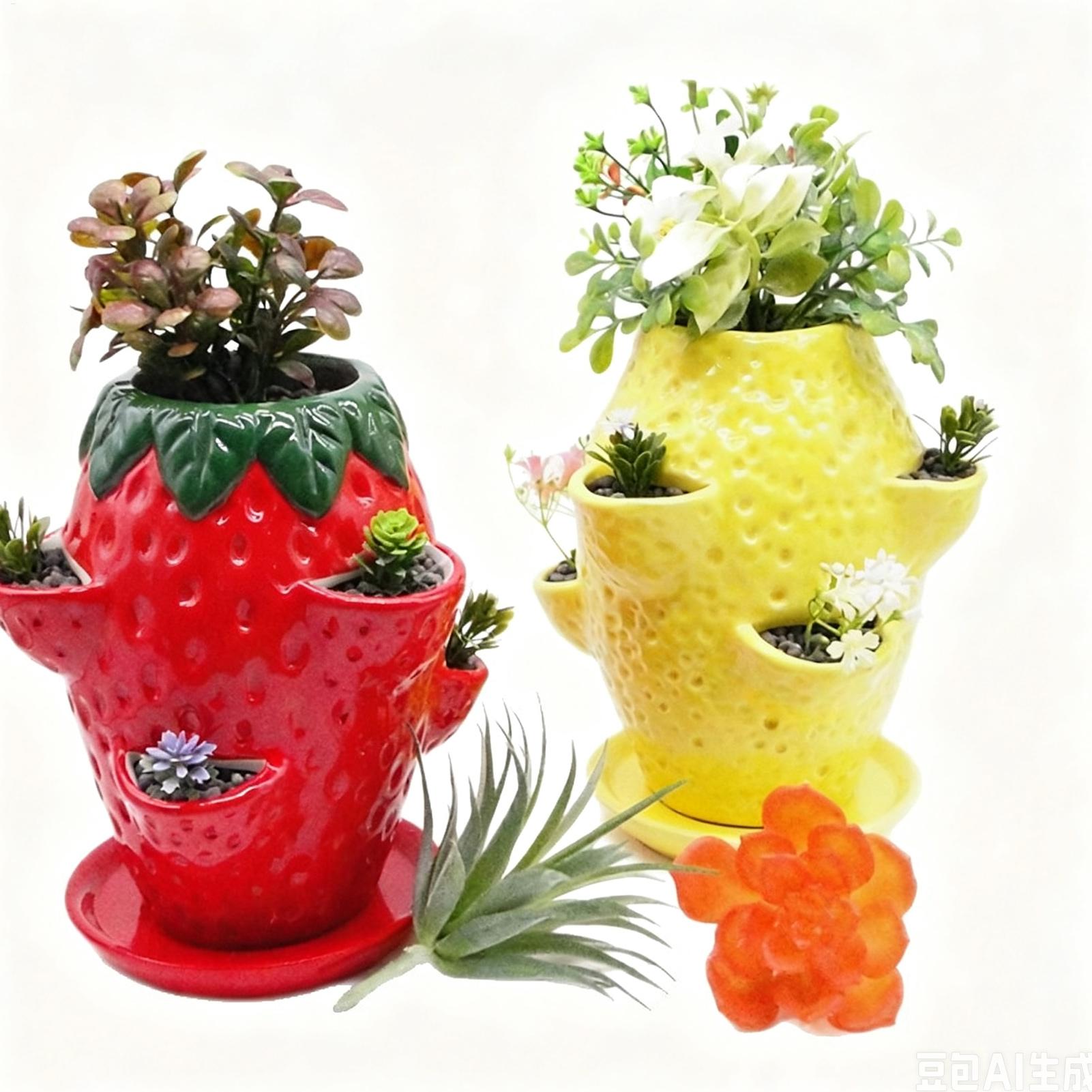 Macetero Vertical de Fresa en  - Vertical Planter Tower reseña y precio
