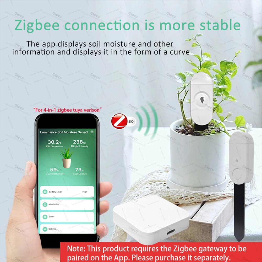 Sensor de humedad del suelo Zi - Smart Soil Sensor reseña y precio