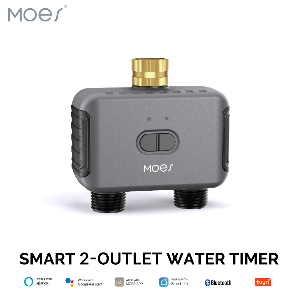 MOES Bluetooth Válvula de agua - Smart Garden Tap Timer reseña y precio