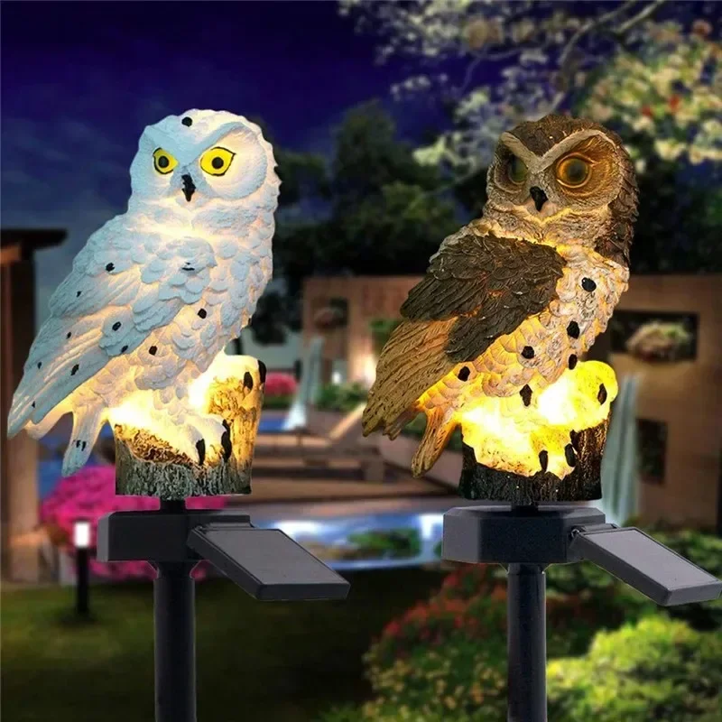 Lámpara Solar con Forma de Búh - Smart Garden Light Camera reseña y precio