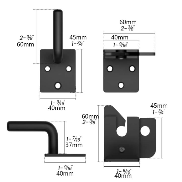 Cerradura de puerta autoblocan - Smart Garden Gate Lock reseña y precio