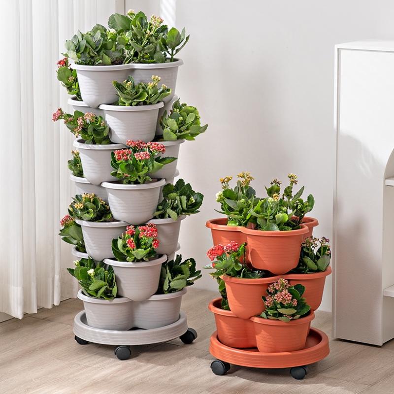 Nueva Maceta Vertical Apilable - Vertical Planter Tower reseña y precio