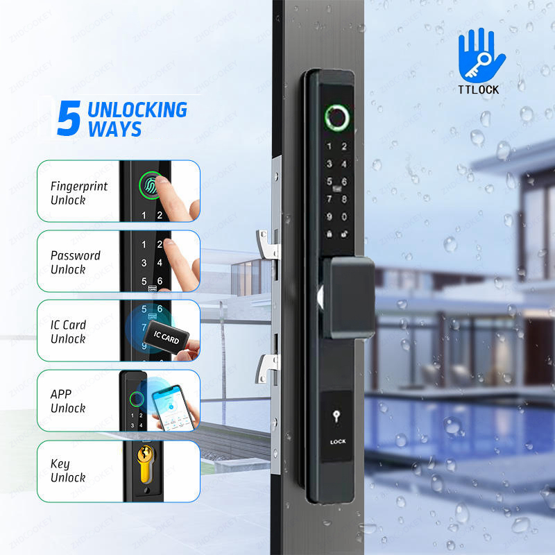 ZHDCOOKEY Cerradura Digital Bi - Smart Garden Gate Lock reseña y precio
