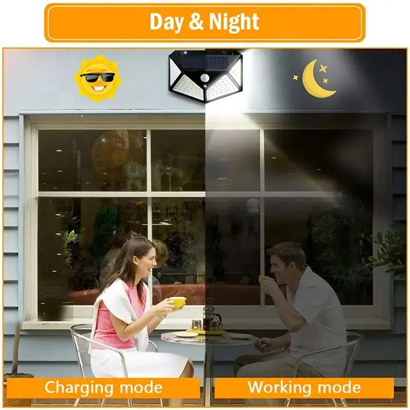 Lámpara Solar de Jardín de 100 - Smart Garden Light Camera reseña y precio