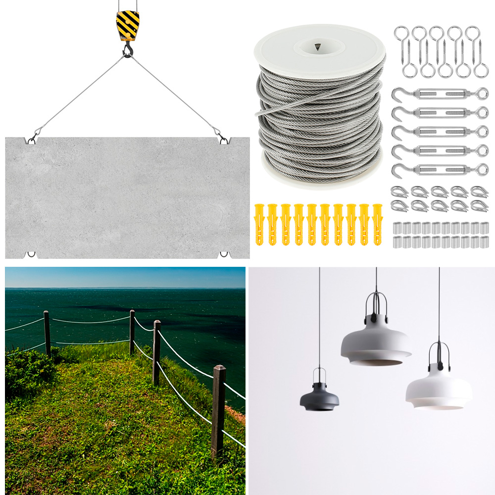 Cuerda de Cable de 15M/30M, Ca - Smart Garden Fence reseña y precio
