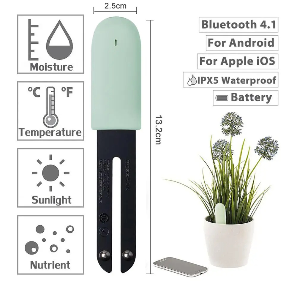 HHCC-Monitor inteligente de fl - Smart Garden Monitor reseña y precio