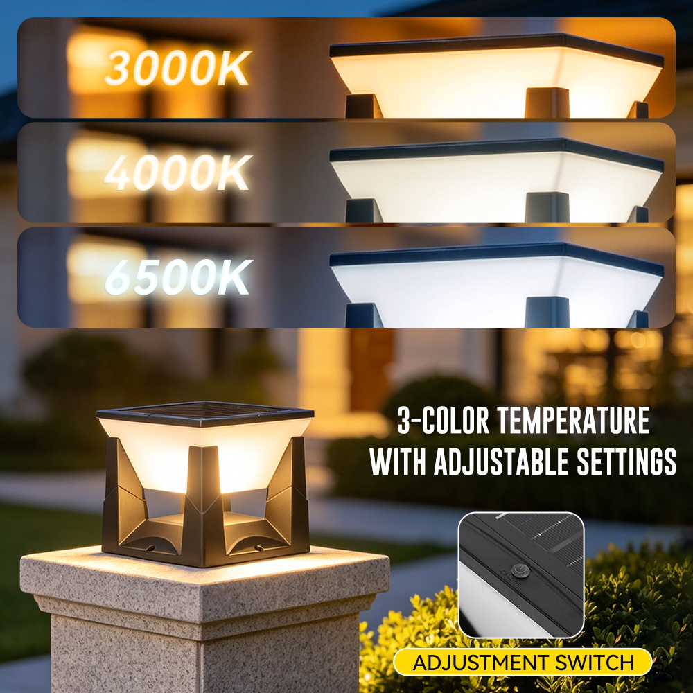 Lámpara Solar LED IP65 para Po - Smart Garden Fence reseña y precio