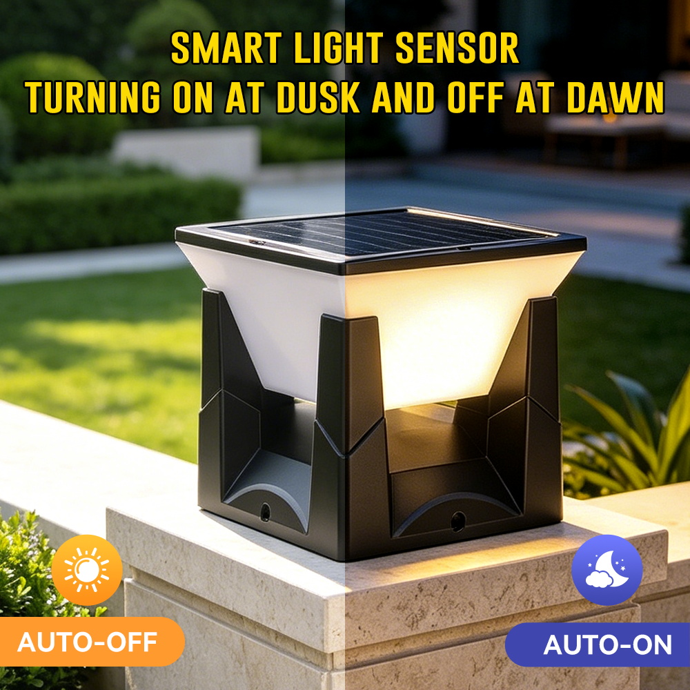 Lámpara Solar LED IP65 para Po - Smart Garden Fence reseña y precio