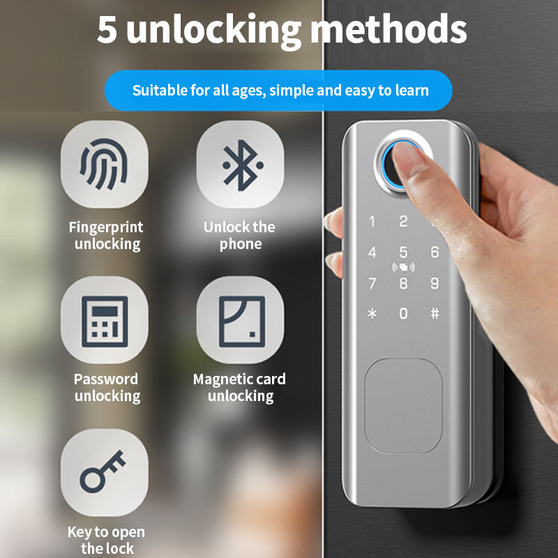 Cerradura Inteligente Digital  - Smart Garden Gate Lock reseña y precio