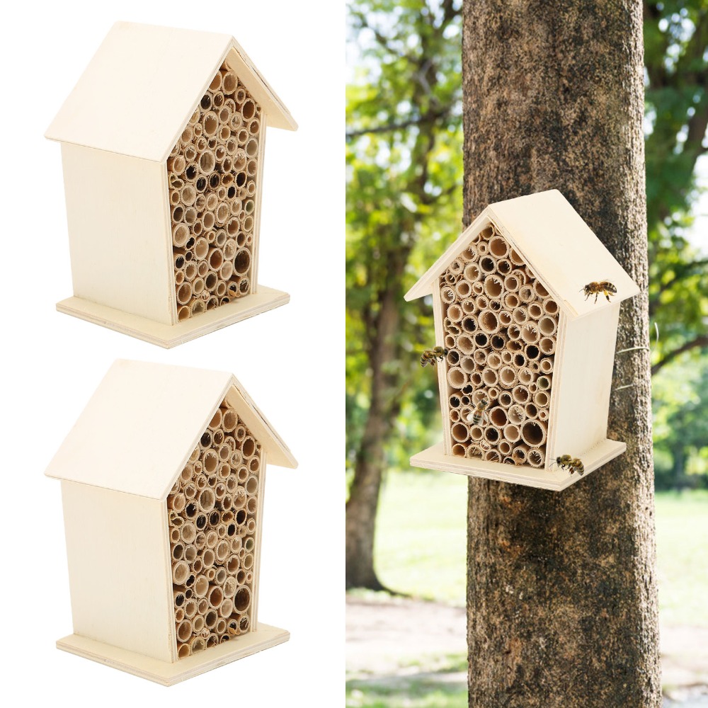 2 Piezas, Maravillosa Casa de  - Insect Hotel Wood reseña y precio