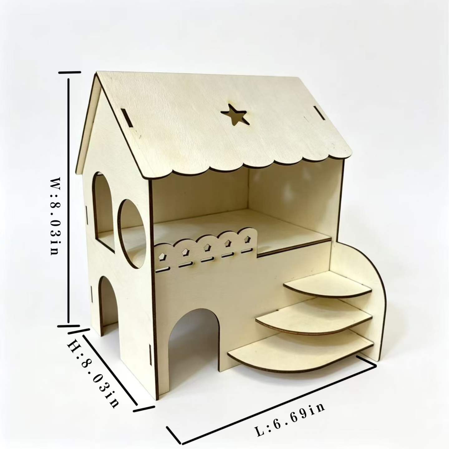 Casa de Madera de Dos Pisos pa - Insect Hotel Wood reseña y precio