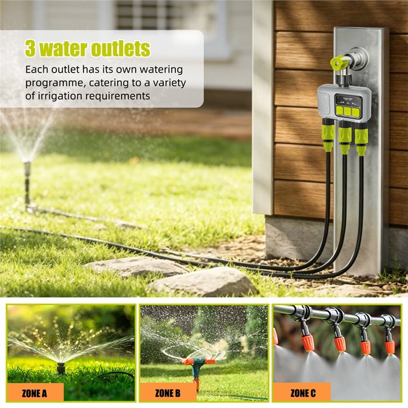 Temporizador de Agua Inteligen - Smart Garden Zone reseña y precio