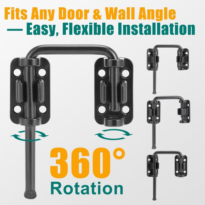 Cerradura de bucle de puerta c - Smart Garden Gate Lock reseña y precio