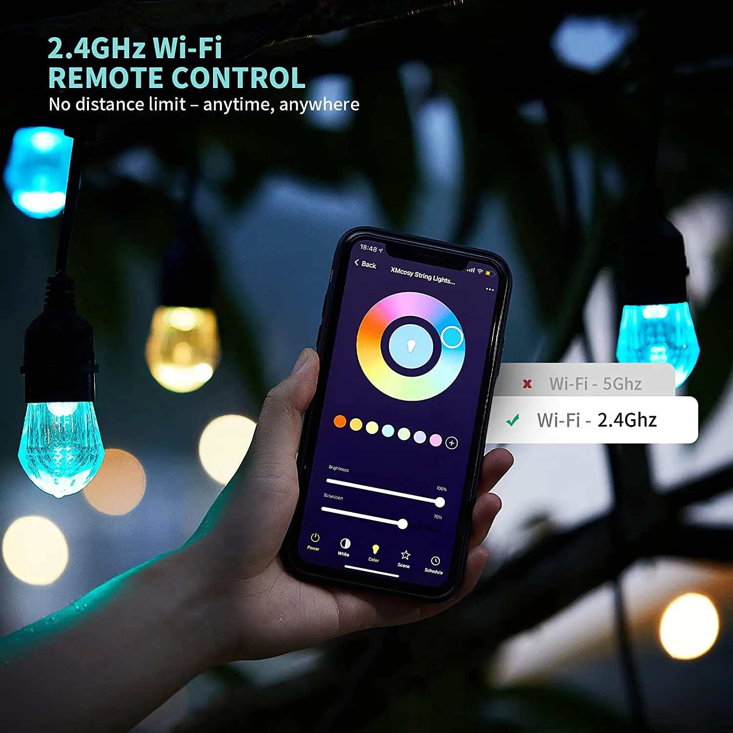 Guirnalda de luces LED intelig - Smart Garden Festoon Lights reseña y precio