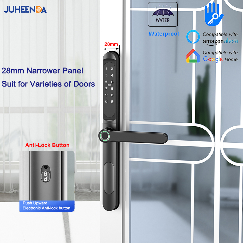 Cerradura inteligente de alumi - Smart Garden Gate Lock reseña y precio